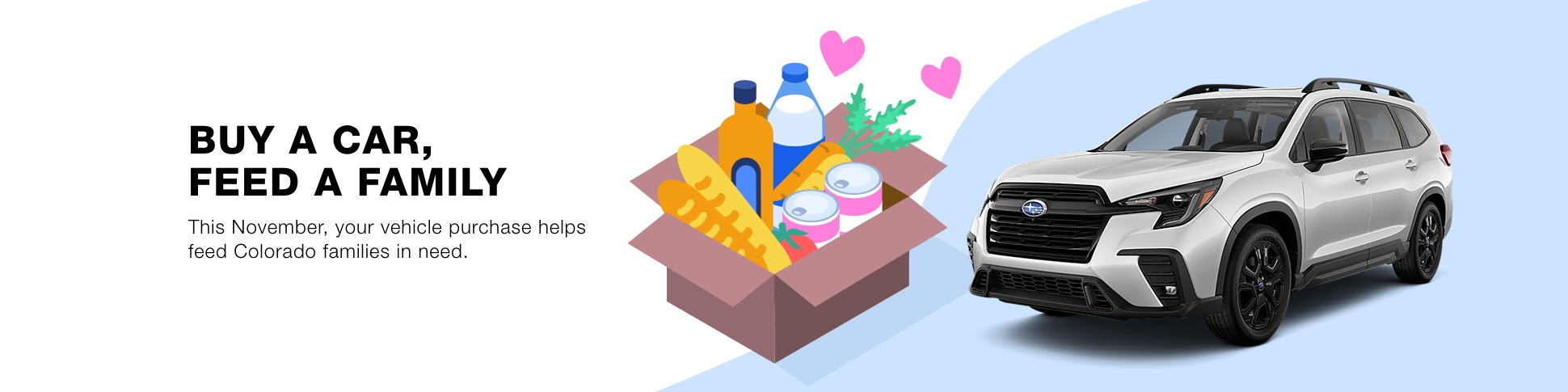 Buy a car, feed a family