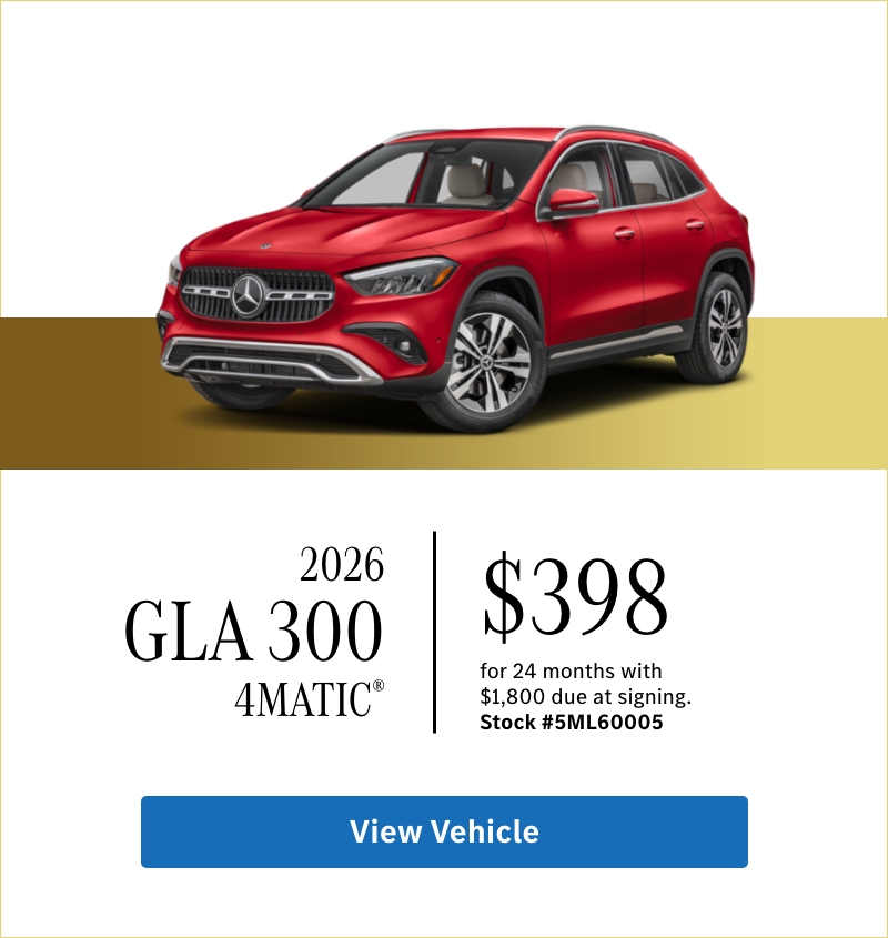 2026 GLA 300 4MATIC Special