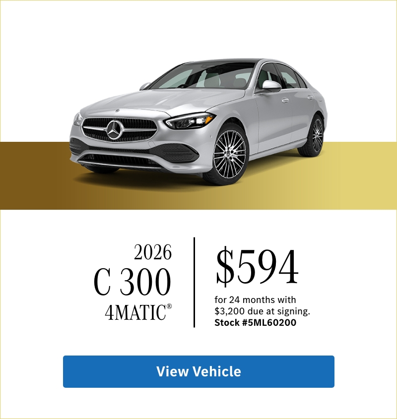 2026 C 300 4MATIC Special