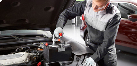 Battery replacement service