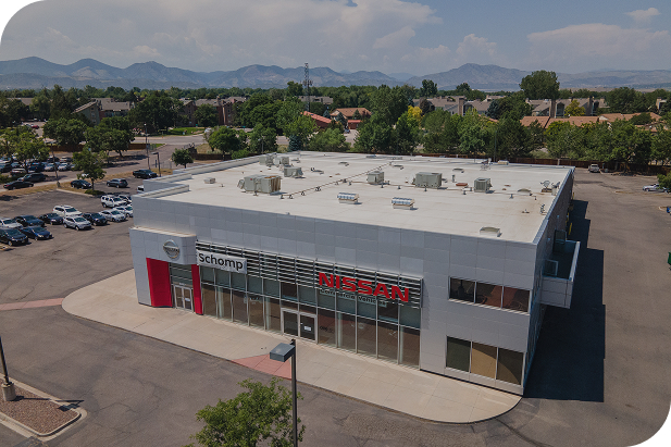 Vehicle being serviced by certified technician