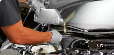 Oil change service