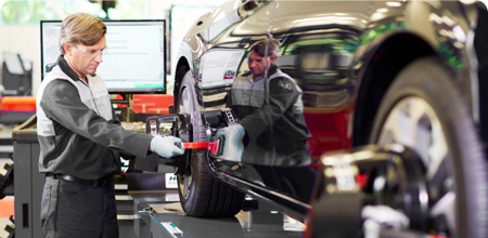 Tire balance service